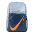 Nike Brasilia Medium Backpack-9.0 MTRL 'Blue Grey Orange' BA6214-464