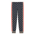 Gucci GG Jacquard Jogging Trousers For Men Blue 496920-X9V05-4245