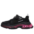 Balenciaga Triple S Sneaker 'Clear Sole - Black Pink Neon' 541624W2FR11053