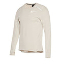 Men's Nike Casual Sports Breathable Tight Long Sleeves Creamy White T-Shirt BV4708-221