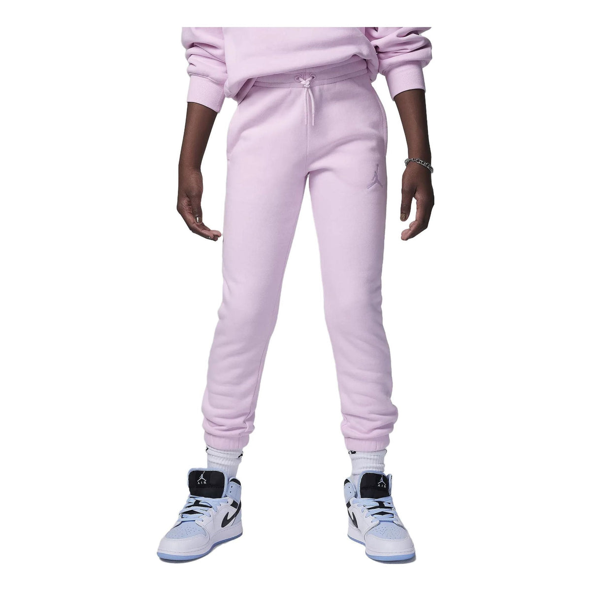 (GS) Air Jordan Icon Play Sweatpants 'Pink' FV2577-663