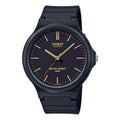 Casio Sheen Fashion Business Analog Watch 'Black Gold'  MW-240-1E2VDF