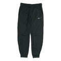 Nike logo Printed Fleece Casual Cuffed Sweatpants Men Black CV7740-010