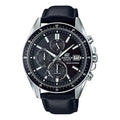 CASIO EDIFICE Waterproof Sapphire Crystal Solar Powered Mens Black Analog EFS-S510L-1AVUPR