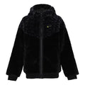 (PS) Nike Leopard print Fleece Stay Warm Hooded Jacket 'Black' DJ4408-010