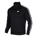 Nike Casual Half Zipper Stand Collar Sports Pullover Black CJ4393-010