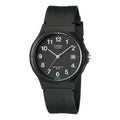 Men's CASIO YOUTH Series Black Waterproof Quartz 40mm 36.1mm Watch Mens Analog MW-59-1BV