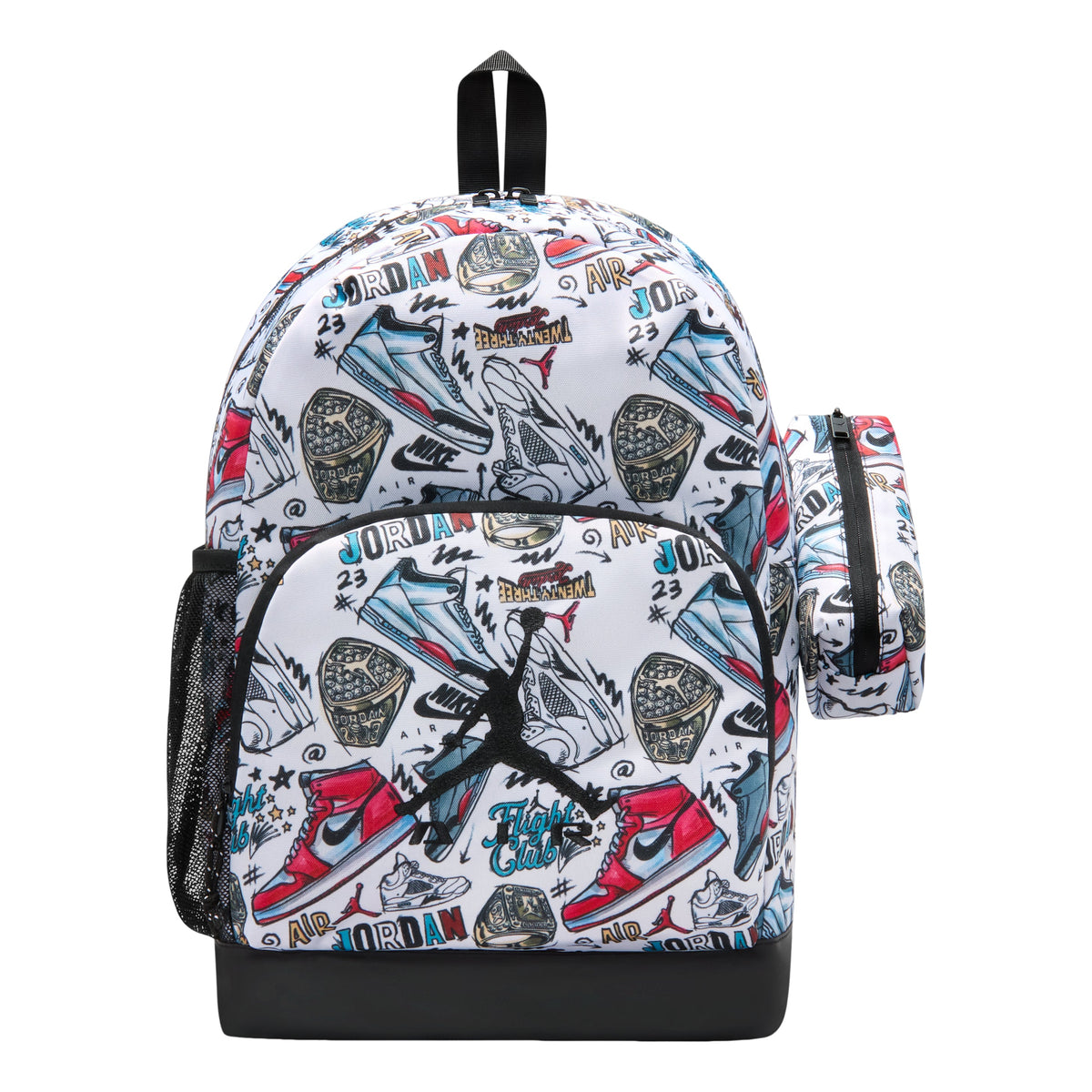 (GS) Jordan Air Raid Backpack 17L 'White Gym Red' 9A9250-WR2