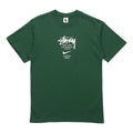 Stussy x Nike Crossover Alphabet Printing Round Neck Short Sleeve US Edition Unisex Green DD3342-341