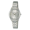 CASIO Ladies ENTICER Wrist Silver Analog LTP-1129A-7A