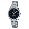 CASIO Waterproof Stainless Steel Strap Quartz Silver Analog LTP-V005D-1B