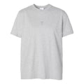 Burberry Monogram Motif Embroidered Logo Cotton Short Sleeve Gray 80291411