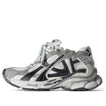 (WMNS) Balenciaga Runner SneakerS 'Grey White and Black Nylon and Suede Like Fabric' 772767W3RNY9012