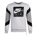 Nike Air Crew Flc Round Neck Colorblock Pullover light grey 928636-051