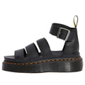 (WMNS) Dr.Martens Clarissa II Leather Platform Sandals 'Black' 24476001