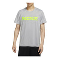 Nike DRI-FIT Contrasting Colors Logo Printing Sports Round Neck Short Sleeve light grey DD1751-073