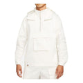 Nike Sportswear Half Zipper Sports Hooded Jacket White DD6495-133