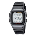 CASIO Quartz Waterproof Mens Black Digital W-96H-1BVDF