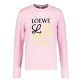 Men's LOEWE Anagram Embroidered Sports Long Sleeves Pink Red H6109900CR-7080