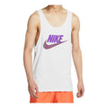 Men's Nike Sportswear Sports Printing Alphabet Basketball Jersey/Vest White DD1345-100