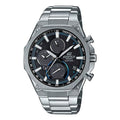 CASIO Waterproof EDIFICE Mens Silver Analog EQB-1100D-1
