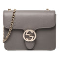 (WMNS) Gucci Leather Bag Single-Shoulder Bag Grey 510304-CAO0G-1226