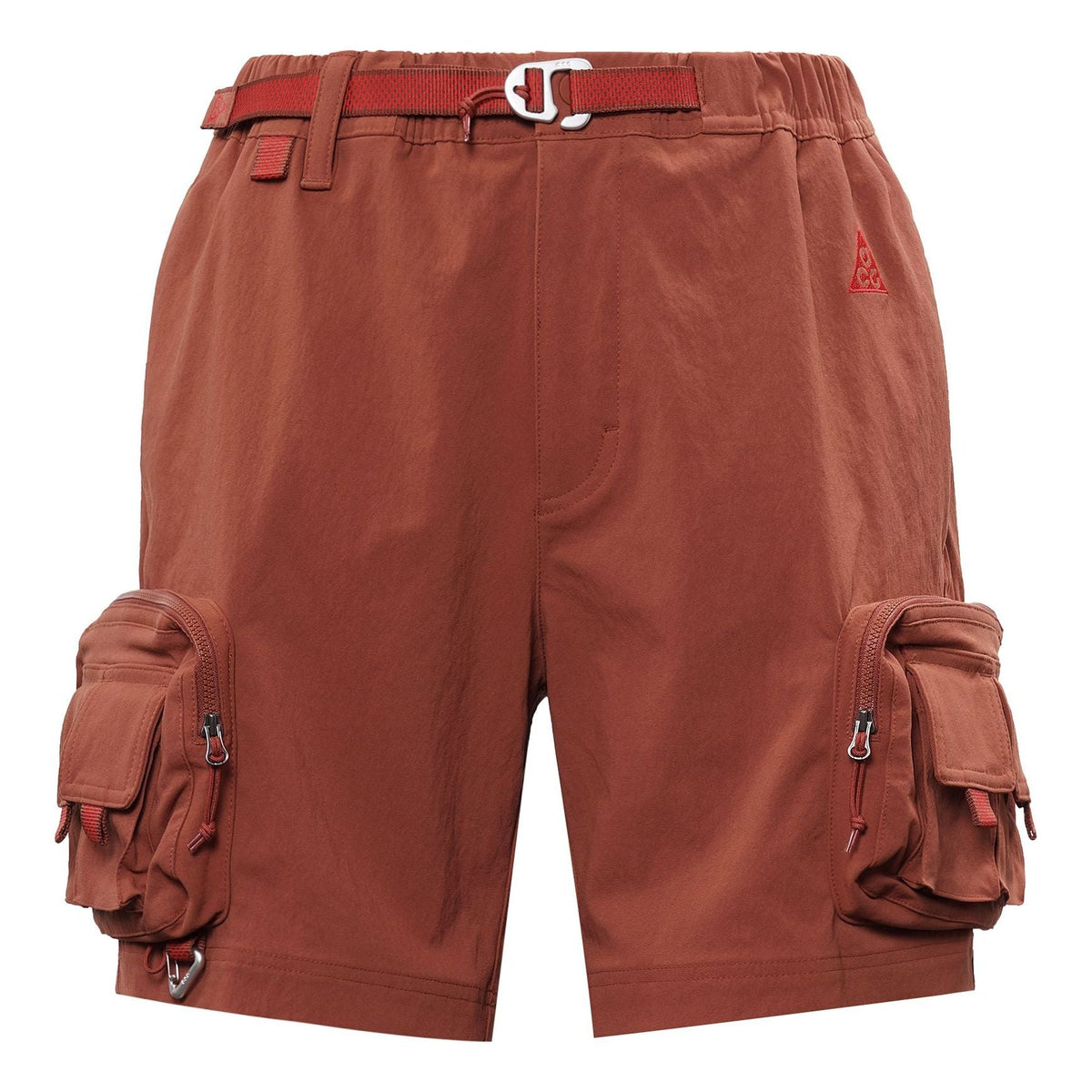 Nike x ACG Embroidered Logo Lacing waterproof Multiple Pockets Shorts Red DH8348-670