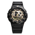 CASIO Male YOUTH Japan / South Korea Fashion Sports Mens BlackGold Analog AEQ-100BW-9AVDF