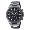 CASIO Waterproof Sports EDIFICE Solar Powered Mens Black Analog EFS-S570YDC-1A