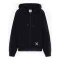 Men's KENZO SS21 Cotton Logo Alphabet hooded Long Sleeves Black FA65BL7204MS-99