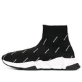 (WMNS) Balenciaga Speed Trainer 'Black White' 525721W06501006