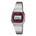 CASIO Waterproof Mens Wine Red Digital LA670WA-4