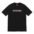 Supreme FW18 Floral Logo Tee Black Logo Tee SUP-FW18-313
