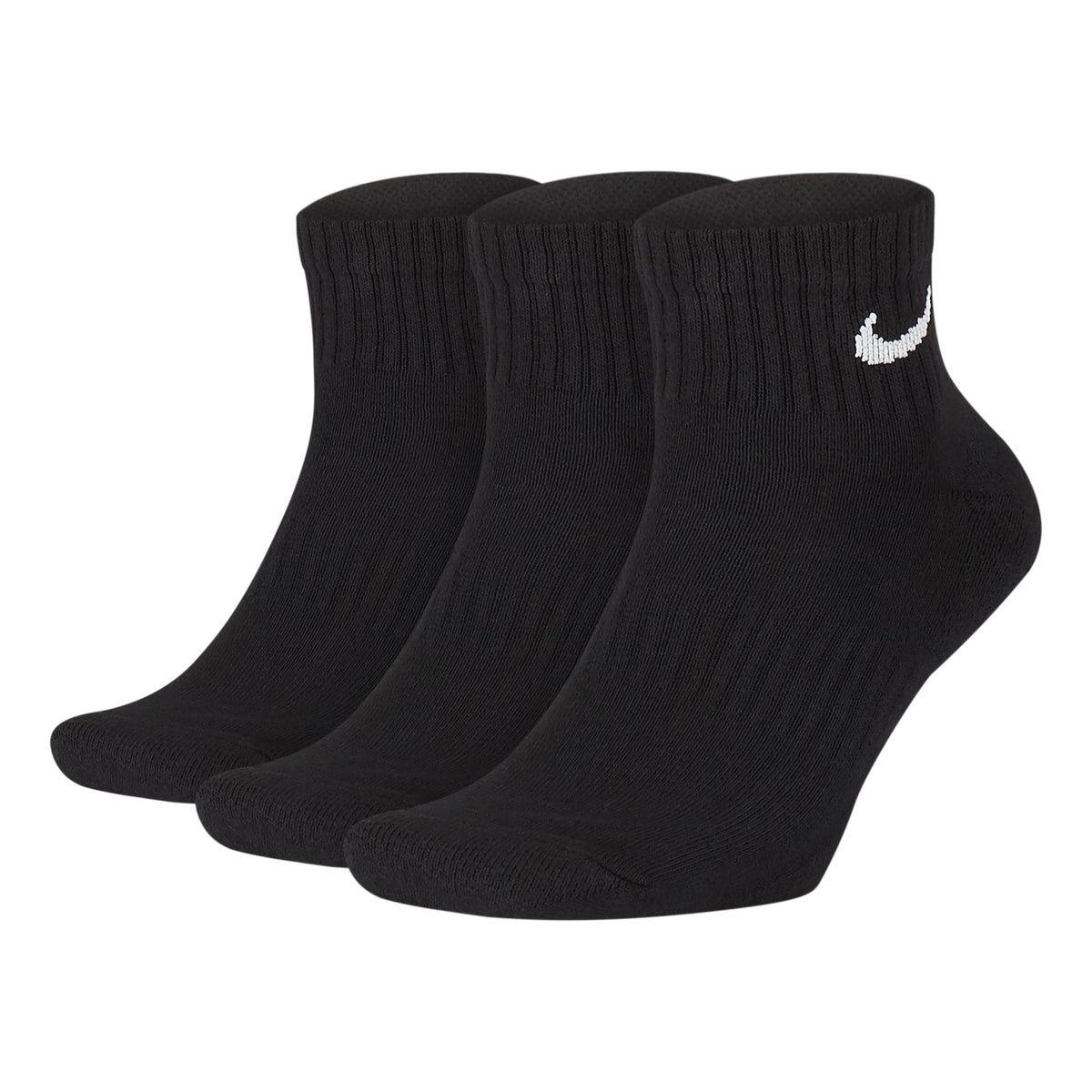 Nike Everyday Cushioned Socks Unisex Black SX7667-010