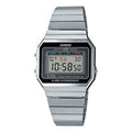 Casio Vintage Digital Watch 'Silver Black' A700W-1A