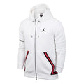 Air Jordan Flight Tech Athleisure Casual Sports Jacket White CK1343-100