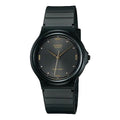 CASIO Quartz Waterproof Unisex Mens Black Analog MQ-76-1AL