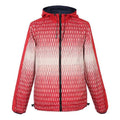 Men's KENZO Double Sided Hooded Jacket Navy Blue Red FA55BL1511NG-77