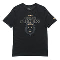 Nike LeBron James Basketball Sports Printing Round Neck Short Sleeve Black DD9342-010