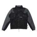 Men's Jordan Colorblock Detachable Zipper Long Sleeves Stand Collar Jacket Autumn Black DH3289-010