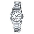 Casio Retro Analog Watch 'White Silver' LTP-V006D-7B