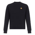 KENZO Small Tiger Head Round Collar Long Sleeve Sports Male Black FA65SW0034MD-99