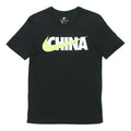Nike Logo Alphabet Printing Short Sleeve Black AQ5189-017