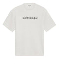 Balenciaga SS21 Logo Lettering Unisex Beige 612965TIV542984