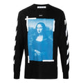 Off-White Mona Lisa Long-Sleeve T-Shirt 'Black' OMAB001R21JER0021001