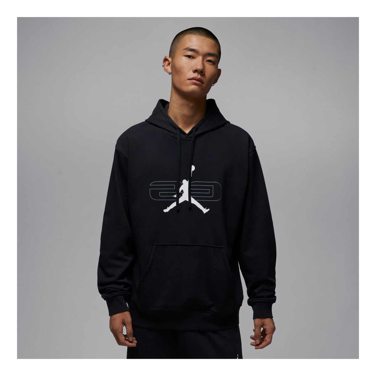Air Jordan Sport Crossover Fleece Pullover Hoodie 'Black' HQ8695-010