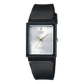 CASIO Quartz Waterproof White DialBlack Strap Mens WhiteBlack Analog MQ-38-7A