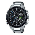 CASIO EDIFICE Quartz Waterproof Solar Powered Stainless Steel Strap Mens Black Analog EQB-501XYDB-1AMPR
