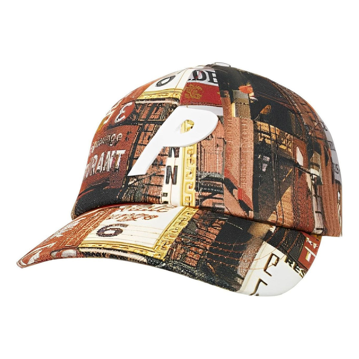 Palace P 6-Panel Downtown Cap 'Brown' P24H006