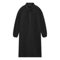 Fear of God Essentials SS24 Denim Car Coat 'Jet Black' 202SP244571F